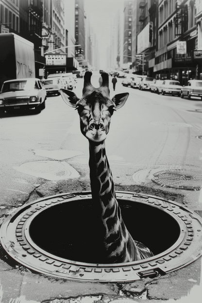 GIRAFFE IN NEW YORK