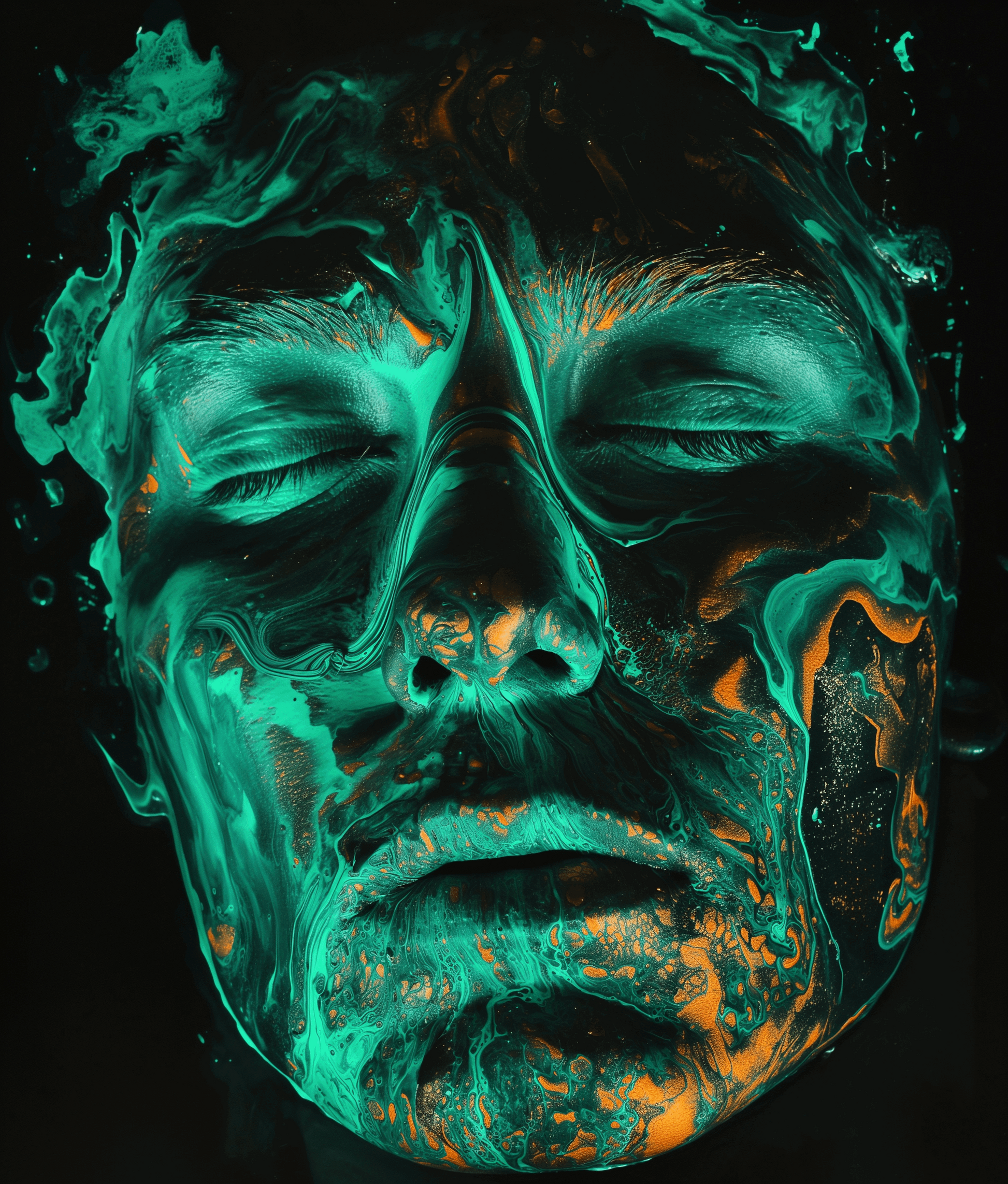 GLOW PAINTING FACE